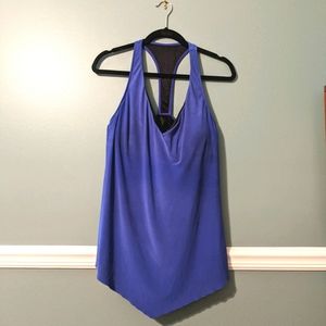 Magicsuit Taylor Tankini Top: cobalt blue, size 14
